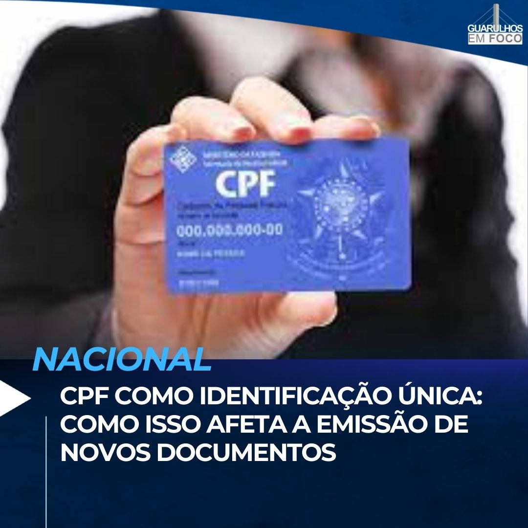 Nova Lei do CPF: Identificação única e mudanças na emissão de novos ...
